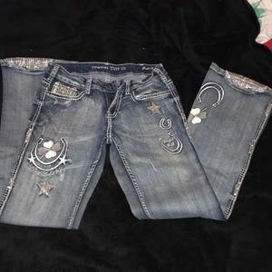 cowgirl tuff double lucky unbelievable 27 regular